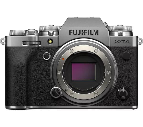 FUJIFILM X-T4 Mirrorless Camera - Silver, Body Only