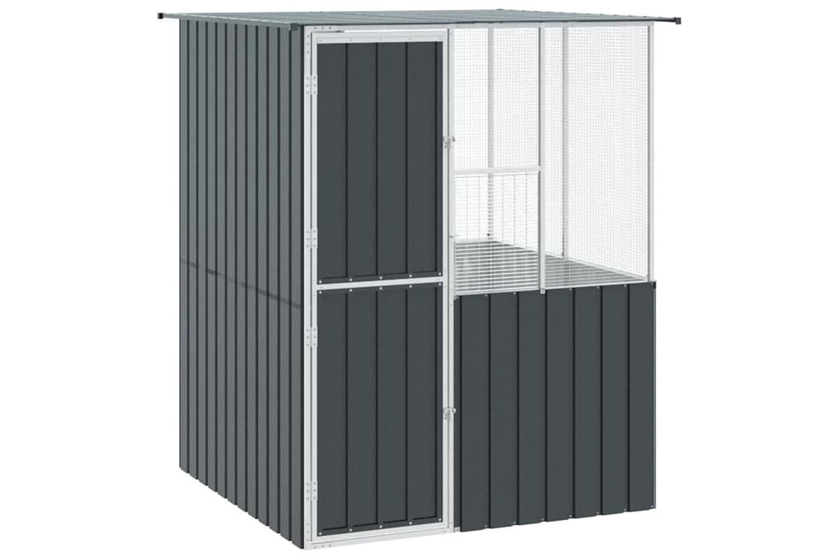 Bird Cage Anthracite 154 X 154 X 200 Cm Galvanised Steel
