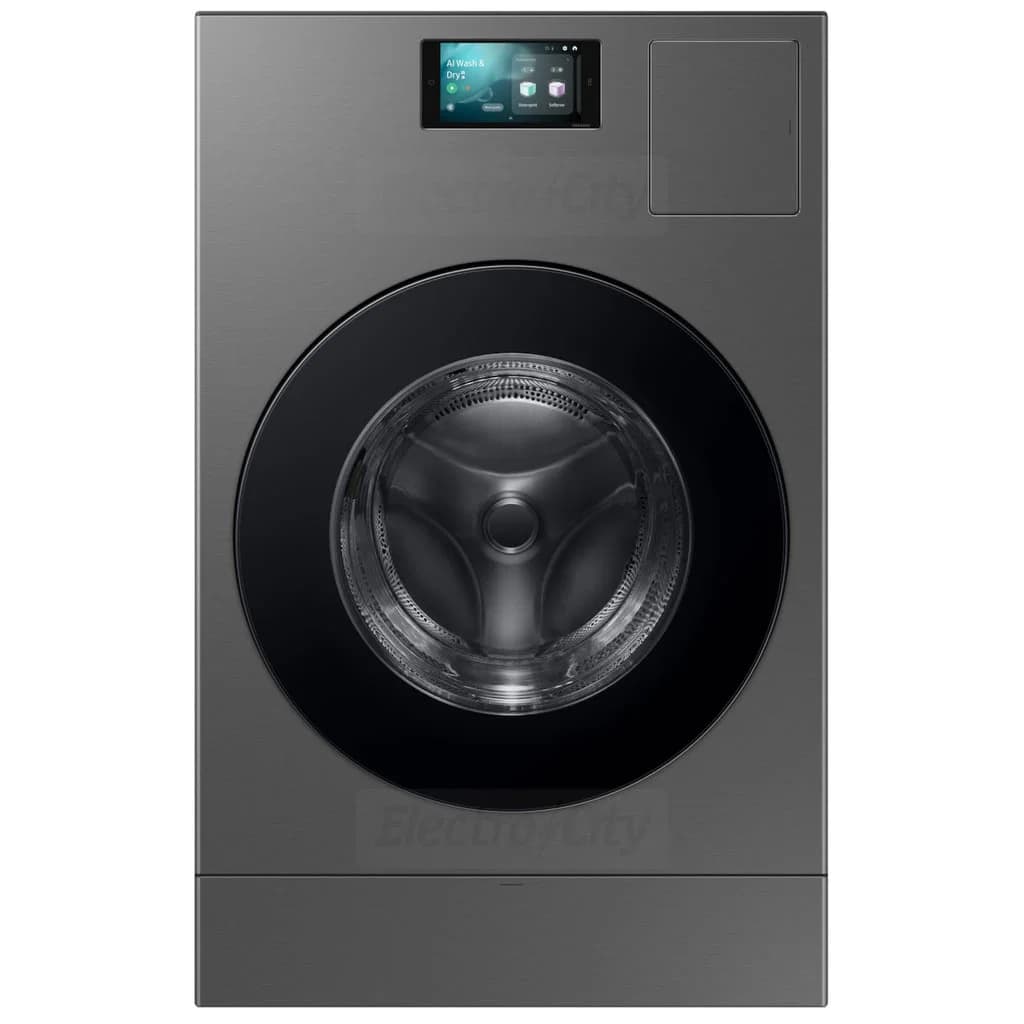 Samsung Bespoke AI 18kg/11kg Heat Pump Washer Dryer | Dark Steel