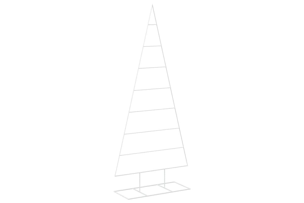 Vidaxl Metal Christmas Tree With Triangle Stand Kuopio 210 Cm Steel