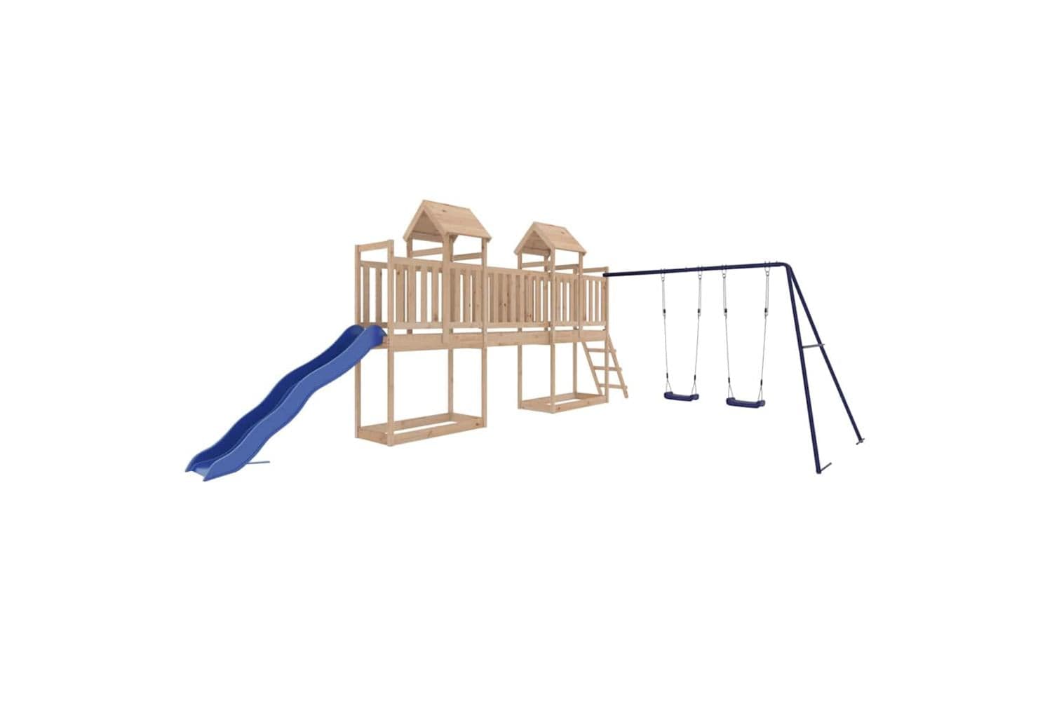Vidaxl Outdoor Playset Solid Wood Pine
