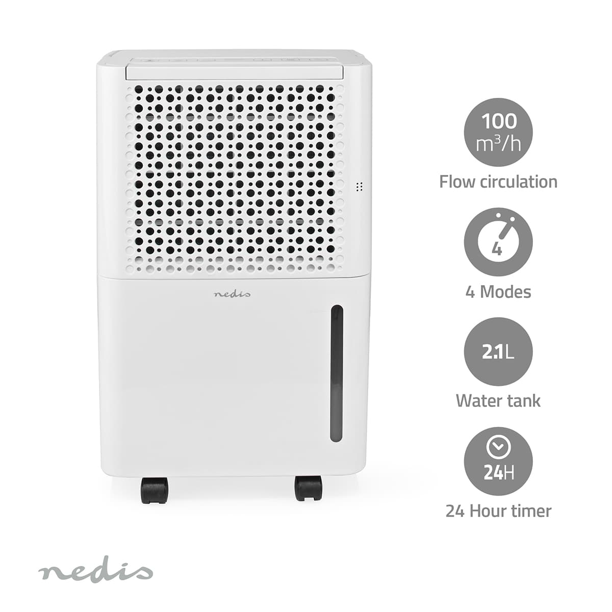 NEDIS 10ltr Per Day Dehumidifier...