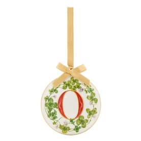 Enamel Letter O Decoration