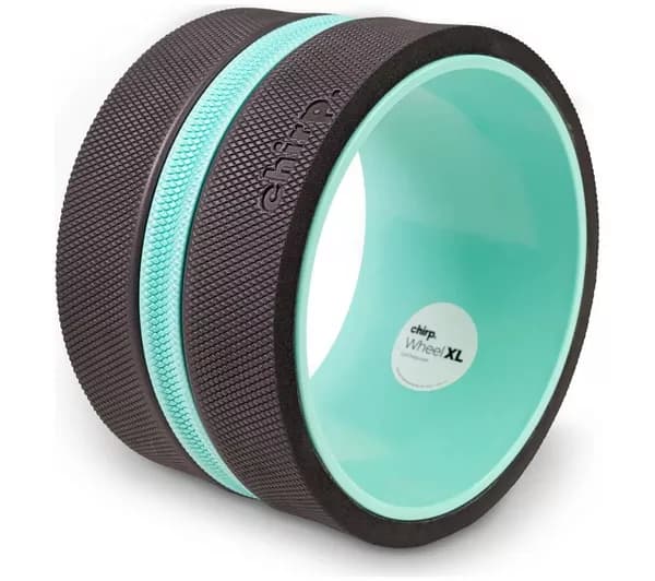CHIRP Wheel Super Comfort XL Foam Roller - 10", Black
