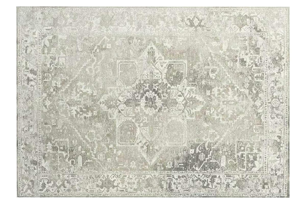 Louis De Poortere | Tabriz Suede Eco Rug | Grey | 200 x 280 cm