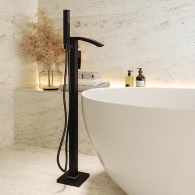 Wave Freestanding Bath Shower Mixer Tap