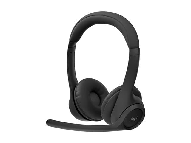 LOGITECH - Zone 305 - Headset - on-ear - Bluetooth - wireless - USB-C via Bluetooth adapter - noise isolating - Certified for Microsoft Teams, Works With Chromebook Certified