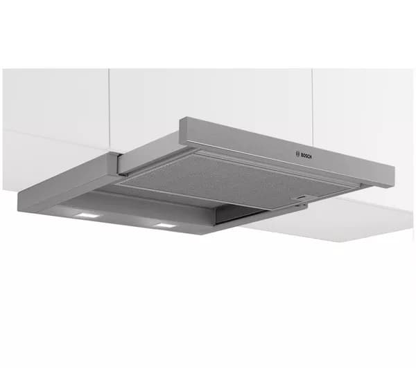 BOSCH Series 2 DFM063W57B 60 cm Telescopic Cooker Hood - Silver Metallic
