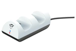 Trust PS5 Controllers Duo Charging dock | White