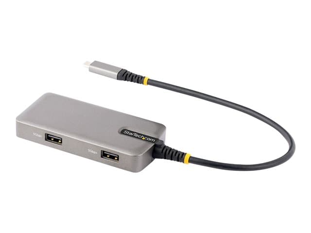 STARTECH.COM - Startech USB-C Multiport Adapter, 4K 60Hz HDMI w/HDR, 2-Port 5Gbps USB 3.0 Hub, 100W Power Delivery Pass-Through, GbE, USB Type C Mini Docking Station, Works with Chromebook certified - Windows, macOS (103B-USBC-MULTIPORT)