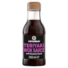 Kikkoman Teriyaki Sauce & Garlic 250Ml