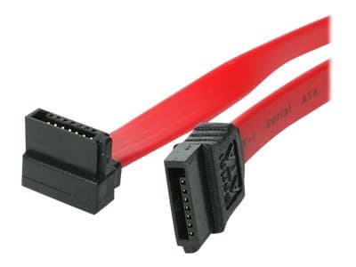 STARTECH.COM - StarTech 12in SATA to Right Angle SATA Serial ATA Cable - SATA cable - 30 cm