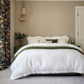 CHRISTY Scallop Edge Duvet Set