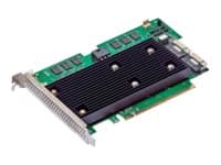 BROADCOM - MegaRAID 9670W-16i - Storage controller (RAID) - 16 Channel - SATA 6Gb/s / SAS 24Gb/s / PCIe 4.0 (NVMe) - RAID 0, 1, 10, 5, 50, 6, 60 - PCIe 4.0 x16