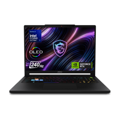 MSI Raider 16 Intel Core Ultra 7 16GB RAM 1TB SSD GeForce RTX 5070 Ti 240Hz 16 Inch Windows 11 Gaming Laptop