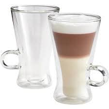 Judge Duo JDG48, 2 Piece Grande Latte Macchiato Glass Set, 320ml