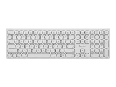 ALOGIC - Echelon - keyboard - rechargeable full size - QWERTY - UK - white Input Device