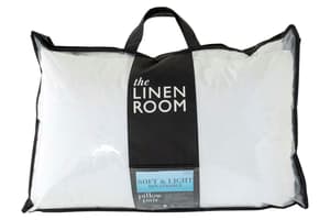 The Linen Room | Soft & Light Microfibre Pillow | Twin Pack