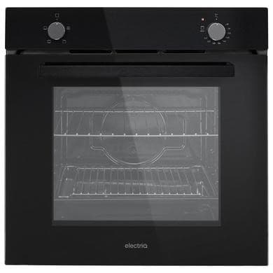 Refurbished electriQ 73L 4 Function Electric Oven - Black