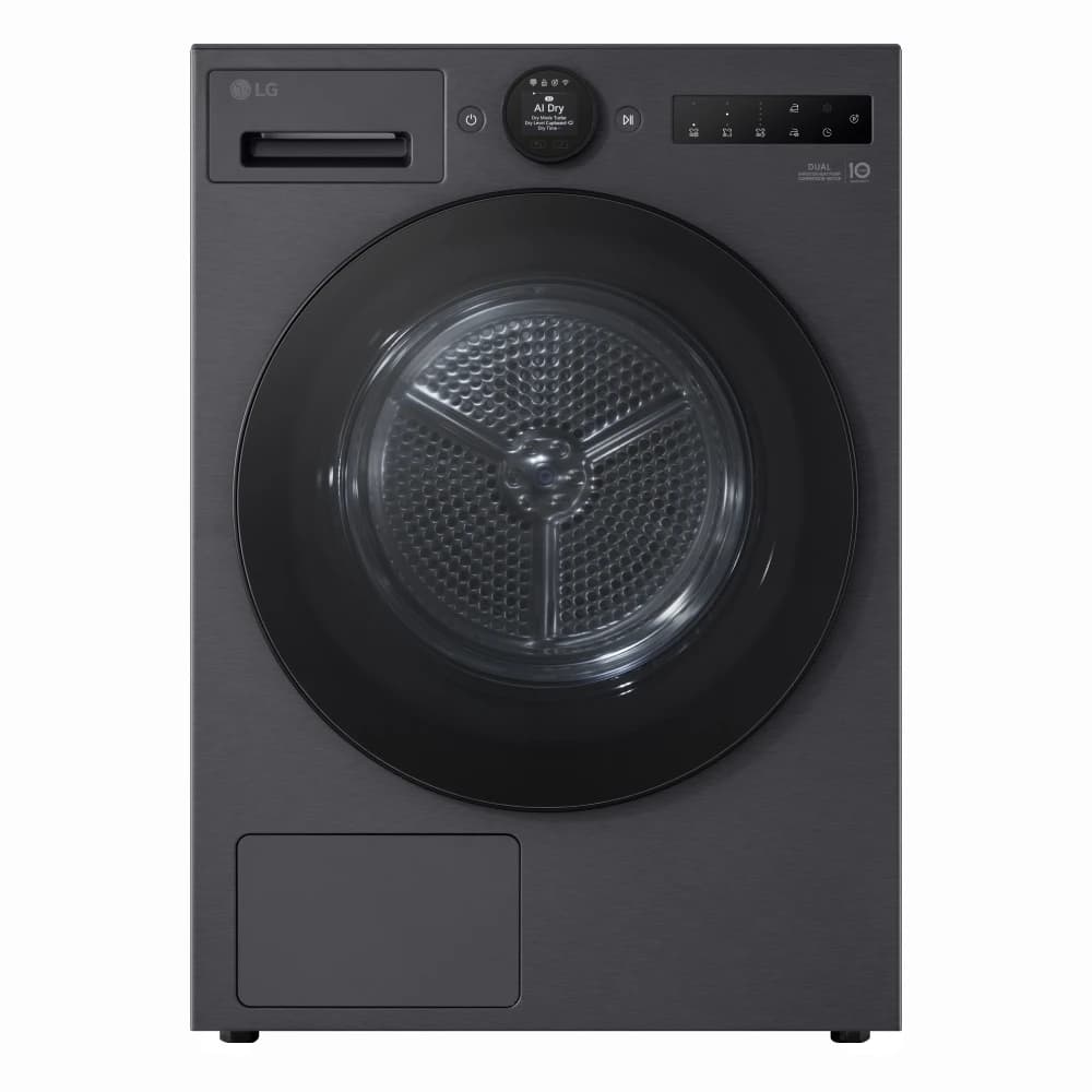 LG RHX7009TBB 9kg Heatpump A+++ – Matte Black