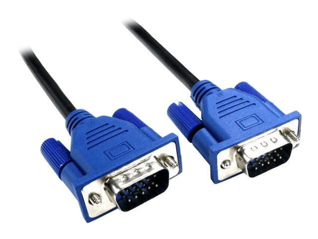 CABLES DIRECT - Cables Direct - VGA cable - HD-15 (VGA) to HD-15 (VGA) - 1 m