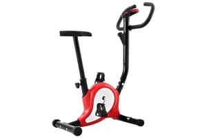 Vidaxl Exercise Bike With Belt Resistance Red
