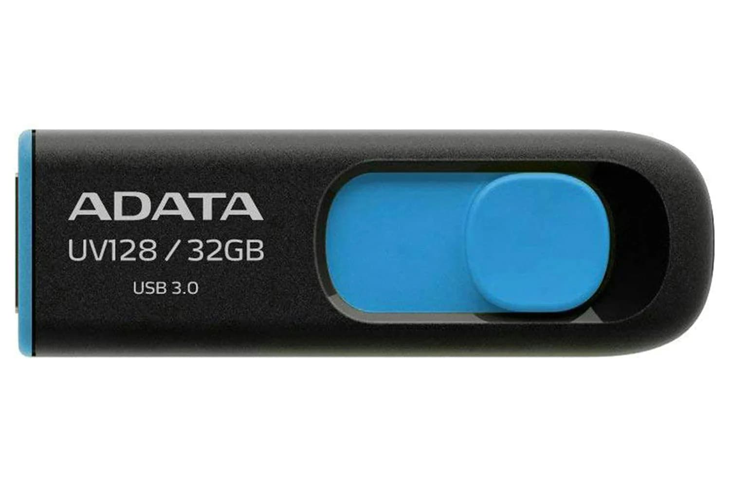 ADATA UV128 USB Flash Drive | 32GB | Black/Blue
