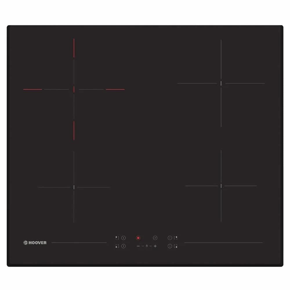 Hoover 60CM 4 Zone Ceramic Hob - Black | HH64DB3T