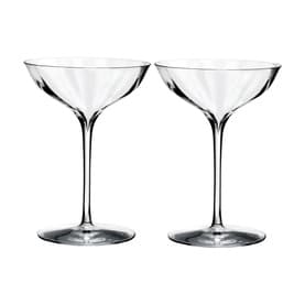 Elegance Champagne Belle Coupe Set of 2 Glasses