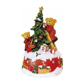 Bears Decorating Musical Decoration