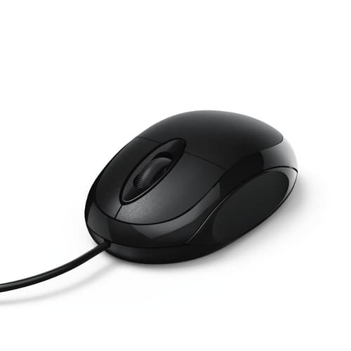 HAMA - MC-100 CABLE MOUSE 3 BUTTON BLACK