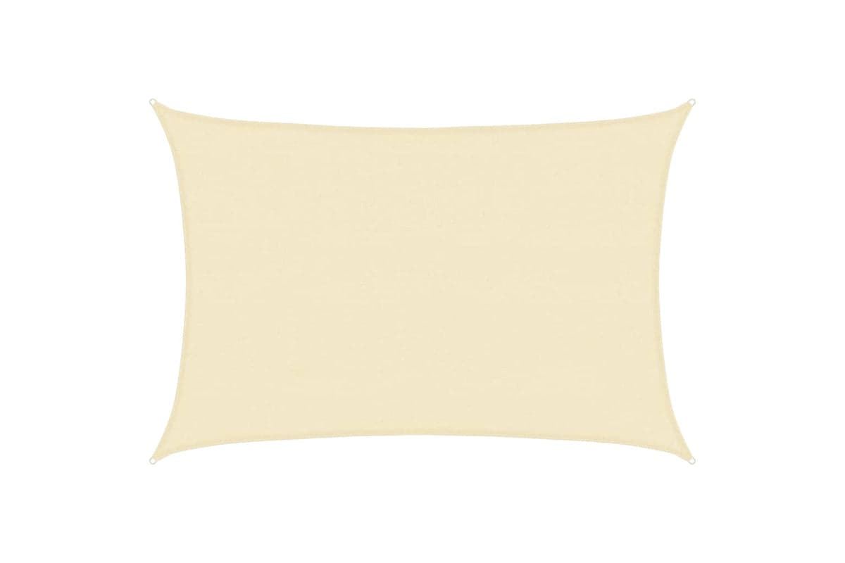 Vidaxl 42289 Sunshade Sail Hdpe Rectangular 4x6 M Cream