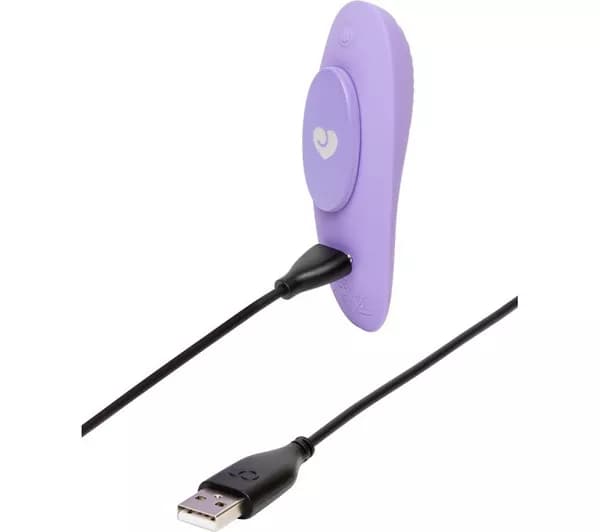 LOVEHONEY Mon Ami Panty Vibe with Remote - Purple