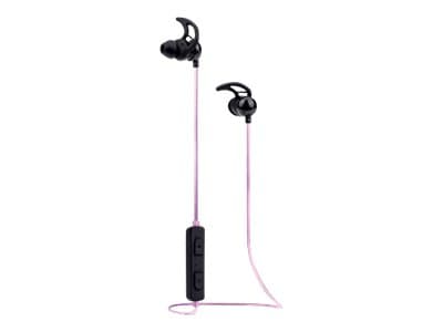 Manhattan Bluetooth In-Ear Headset (Clearance Pricing), Multi Coloured Cable Light, Omnidirectional Mic, Integrated Controls, Ear Hook for Secure Fit,