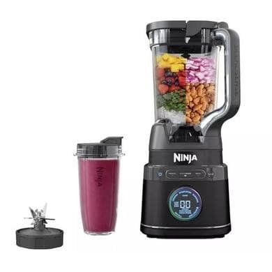 Ninja TB301UK Detect Duo Power Blender Pro + Single Serve Black Smoothies Soups & Ice Crushing