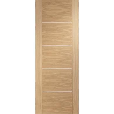 Internal Oak FD30 Fire Door - Prefinished - 1981 x 838 x 44mm - Portici - XL Joinery