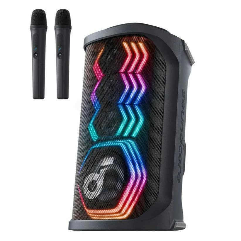 Soundcore Rave 3S AI Karaoke Party Speaker 200 W – Black | A31A3012