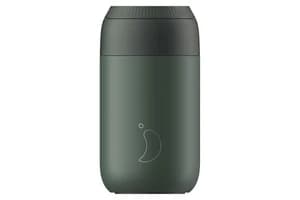 Chillys | S2 Pine Green Coffee Cup | 340ml | Green