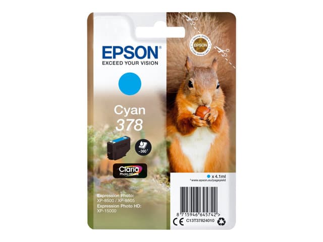 EPSON - 378 - cyan - original - ink cartridge