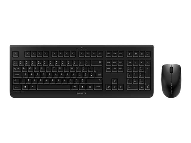 Cherry - DW 3000 - keyboard and mouse set - UK - black Input Device