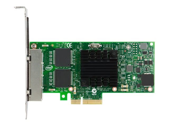 LENOVO - ThinkSystem I350-T4 By Intel - Network adapter - PCIe 2.0 x4 low profile - 1000Base-T x 4 - for ThinkAgile MX3331-F Certified Node, ThinkSystem SR250 V2, ST250 V2, ST50 V2