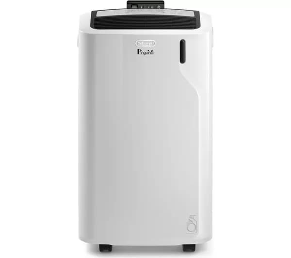 DELONGHI Pinguino EM90 ECO 9800 BTU Air Conditioner & Dehumidifier – White