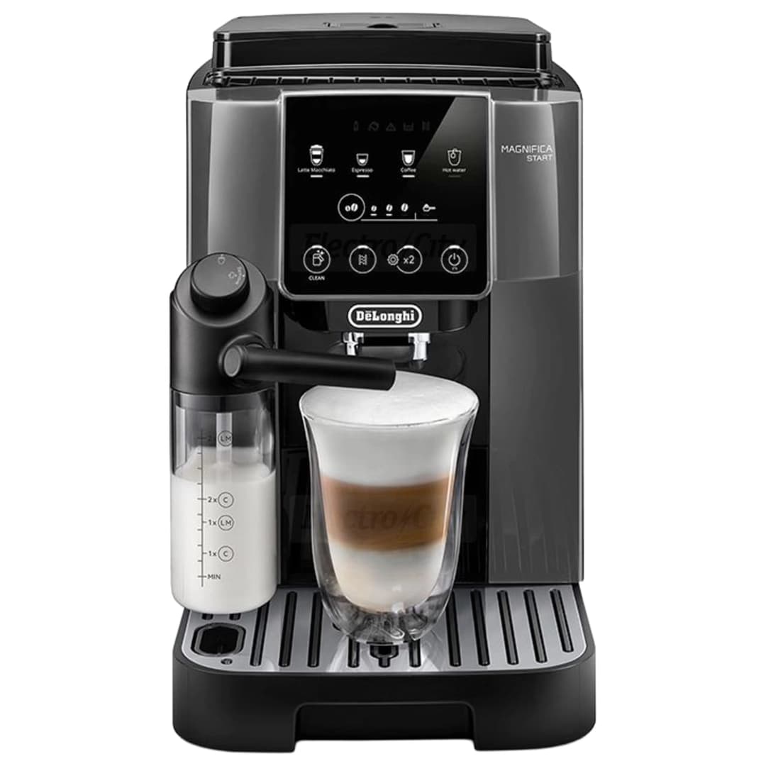 De’Longhi Magnifica Start Bean to Cup Coffee Machine with LatteCrema | Dark Grey