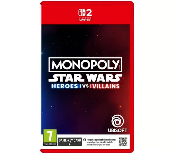 NINTENDO SWITCH 2 Monopoly Star Wars Heroes vs Villains