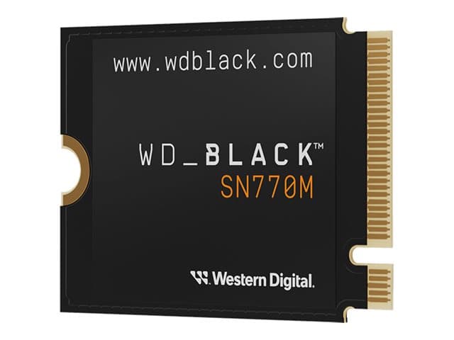 SANDISK - WD Black SN770M WDBDNH0020BBK-WRSN - SSD - 2 TB - internal - M.2 2230 - PCIe 4.0 x4 (NVMe)