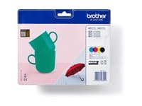 BROTHER - LC227XLVALBP - 4-pack - High Yield - black, yellow, cyan, magenta - original - ink cartridge