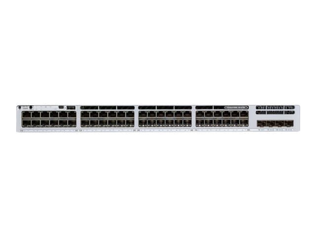 CISCO - Catalyst 9300L - Network Essentials - switch - L3 - 48 x 10/100/1000 (PoE+) + 4 x 10 Gigabit SFP+ (uplink) - rack-mountable - PoE+ (505 W)
