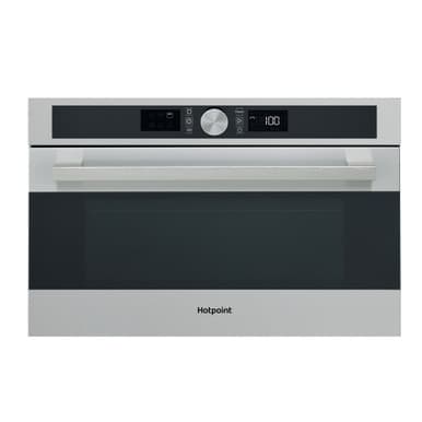 Hotpoint Class 5 Built-in Compact Microwave Oven with Grill and Dynamic Crisp - Stainless Steel | MD554IX