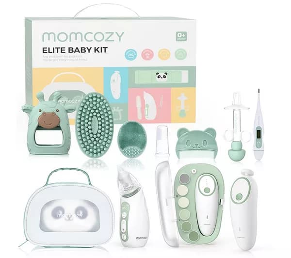 MOMCOZY Elite Baby Care Kit - White