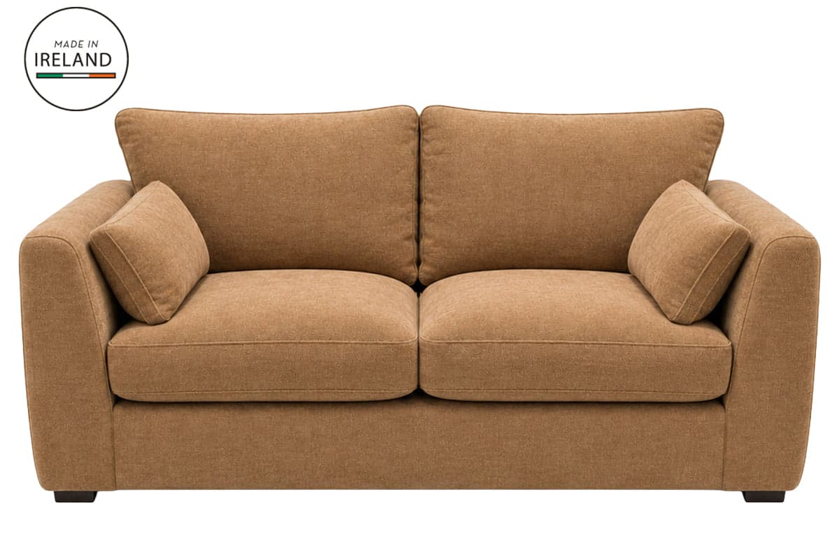Achill 2 Seater Sofa | Fabric | Tan Orange
